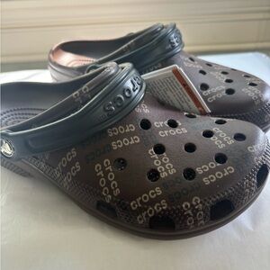 Monogrammed Crocs 8w